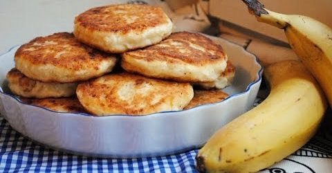 Бананові сирники