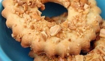 ПІСОЧНІ КІЛЬЦЯ З АРАХІСОМ