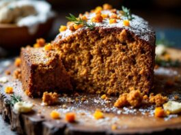 Recept voor hartige wortel-komijncake: vochtig, gemakkelijk herfstbakken
