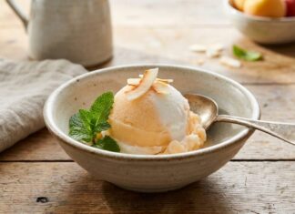 Como fazer sorvete de coco e melão em casa com apenas dois ingredientes